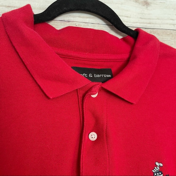 USA Golf Polo Red Embroidered Short Sleeve - Picture 9 of 16